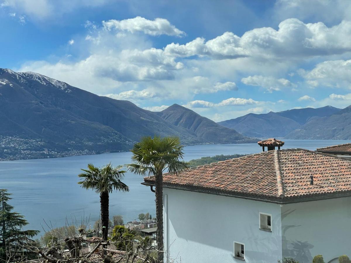 Camera Con Bagno Privato E Giardino Brione sopra Minusio ภายนอก รูปภาพ