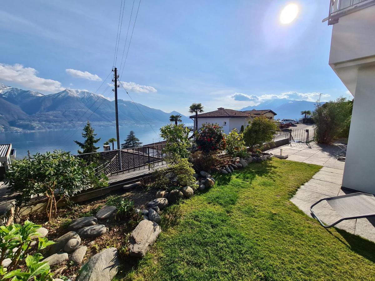 Camera Con Bagno Privato E Giardino Brione sopra Minusio ภายนอก รูปภาพ